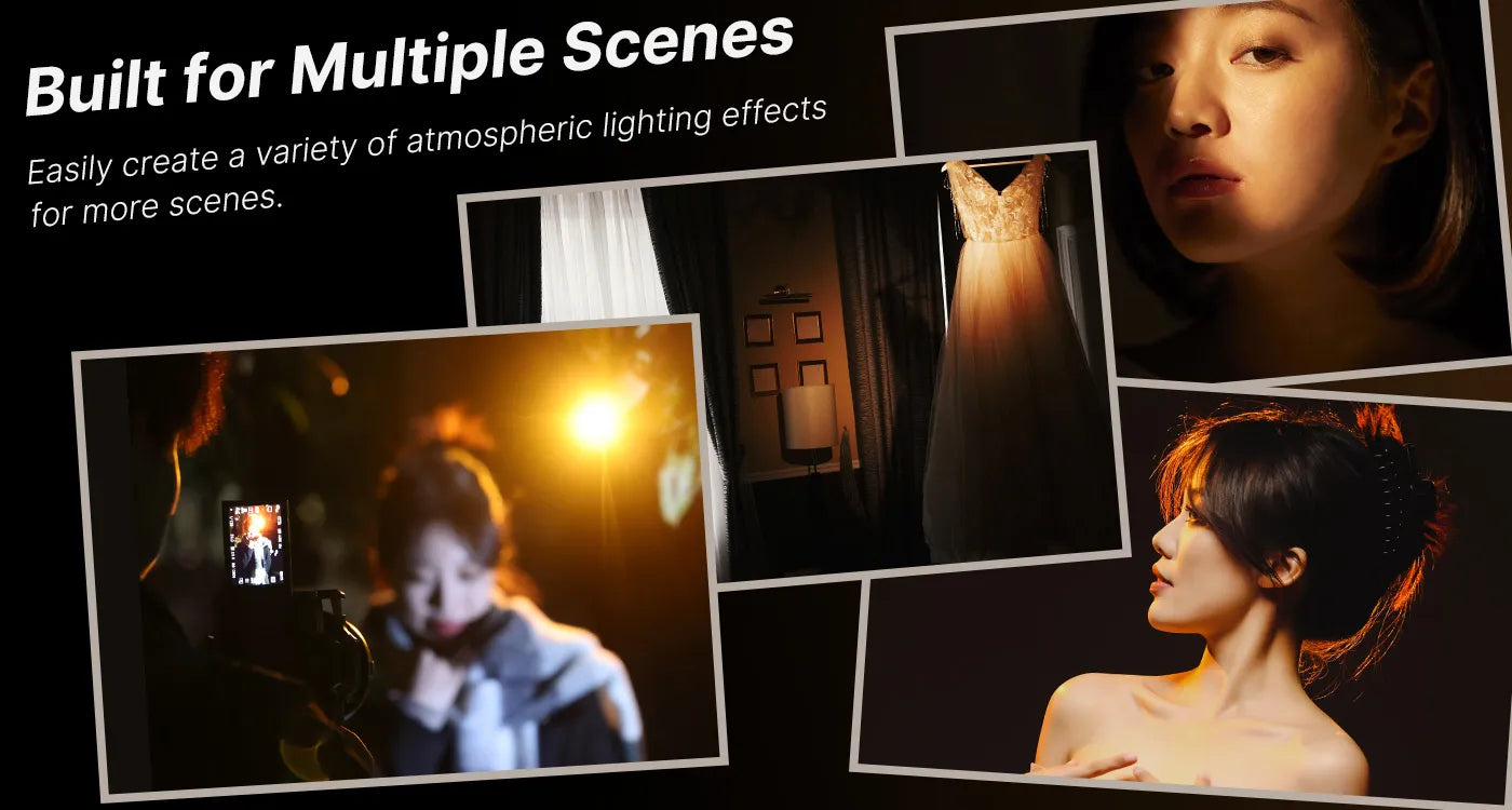 Ulanzi LM07 Videography Flashlight – Light for many scenes