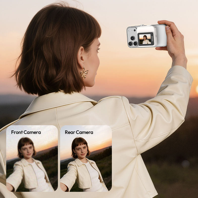 Ulanzi VM02 Wireless Magnetic Selfie Monitor – Record with the rear camera and see yourself
