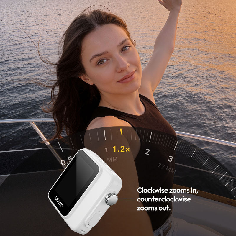 Ulanzi VM02 Wireless Magnetic Selfie Monitor – Focus with the dial, even from a distance