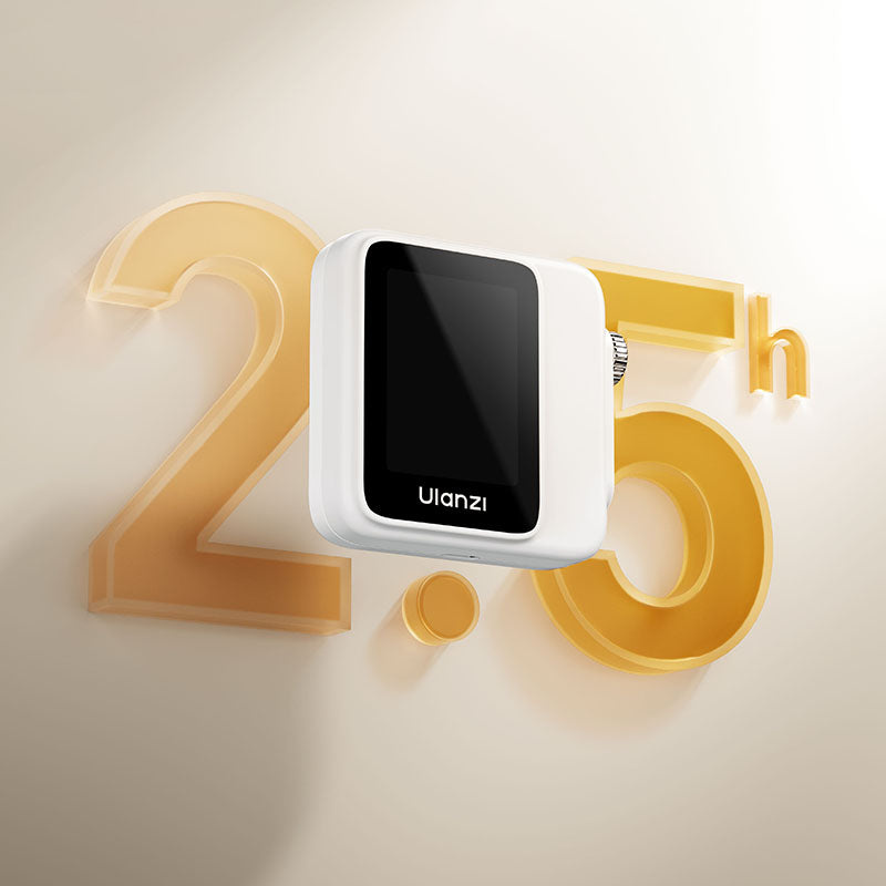 Ulanzi VM02 Wireless Magnetic Selfie Monitor – 1000 mAh battery for 2.5 hours