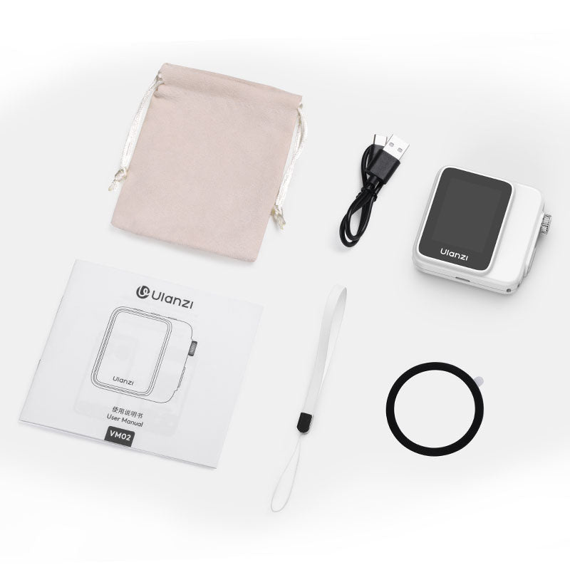 Ulanzi VM02 Wireless Magnetic Selfie Monitor – Packing list