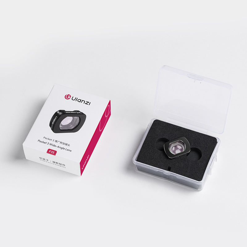 Ulanzi F35 Wide-Angle Lens – What is in the box