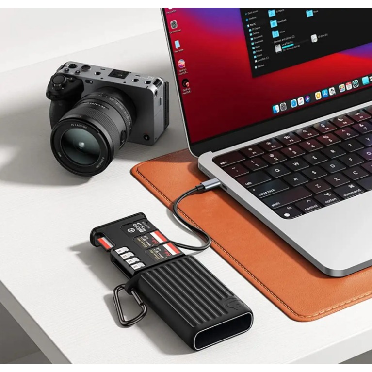 Ulanzi MCR-02 – Back up to a laptop, tablet or phone