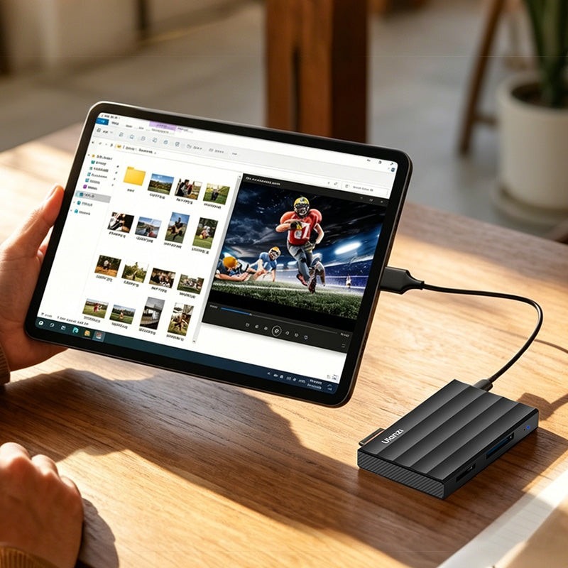 Ulanzi DC04 čtečka karet 4v1 – Phone and tablet